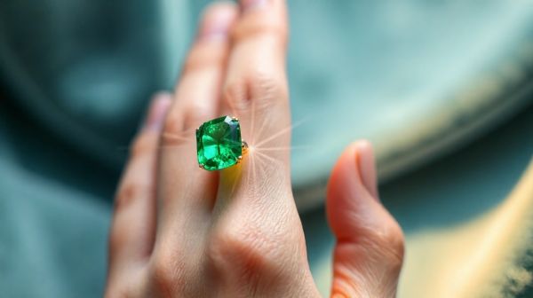 Les bagues émeraude uniques d'Atelier du Diamant pour sublimer vos créations
