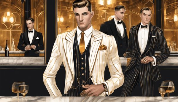 Mode masculine des années 1920 : style, tendances et inspirations